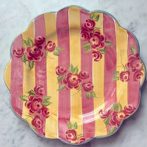 Mackenzie-Childs Sunnyside Up Retired Salad Plate